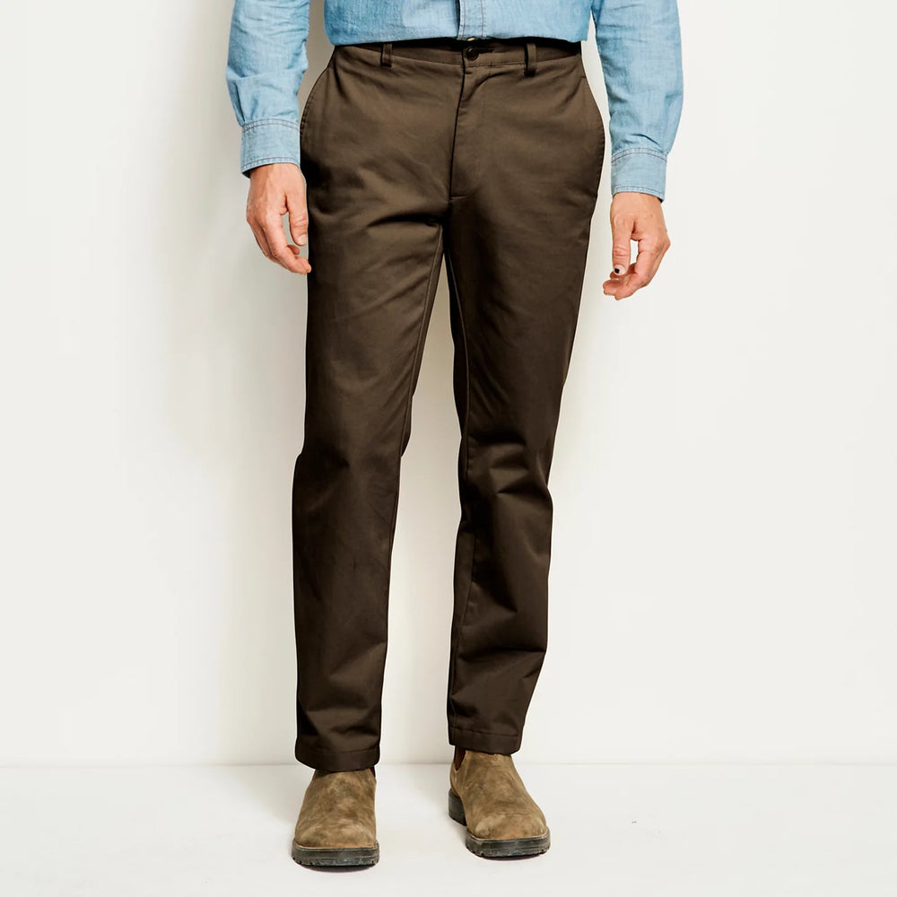 Ultimate Khakis Plain Front Pants