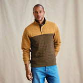 Men’s Battenkill Colorblock Quilted 1/4-Snap Sweatshirt