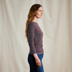 Perfect 3/4-Sleeve Boatneck Tee