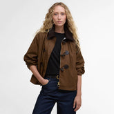 Barbour® Myra Waxed Duffle Coat