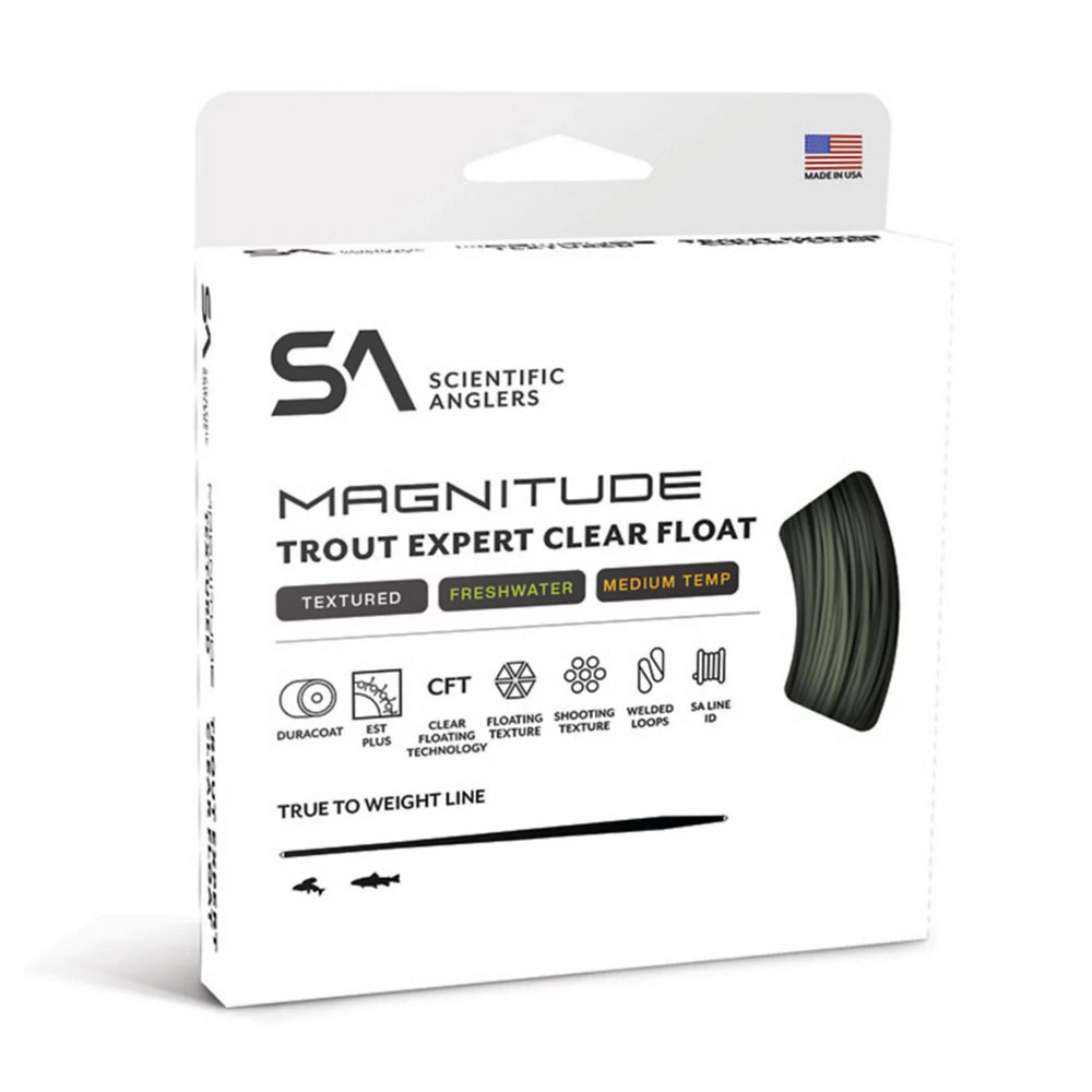 Scientific Anglers Magnitude Textured Trout Expert Clear-Tip Fly Line