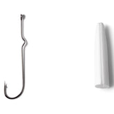 Popper Bodies with Hooks - Panfish Popper Bodies with Size 10 and 12 Hooks