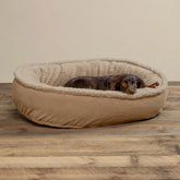 Orvis ComfortFill-Eco™ Wraparound Dog Bed with Fleece