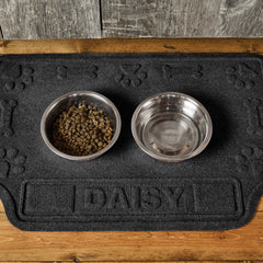 Recycled WaterHog® Paws & Bones Placemat