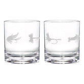 Fly Fishing Cocktail Glasses