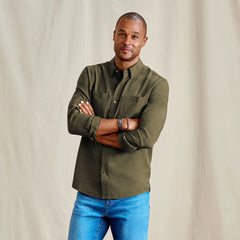 Men’s Tech Chambray Long-Sleeve Work Shirt