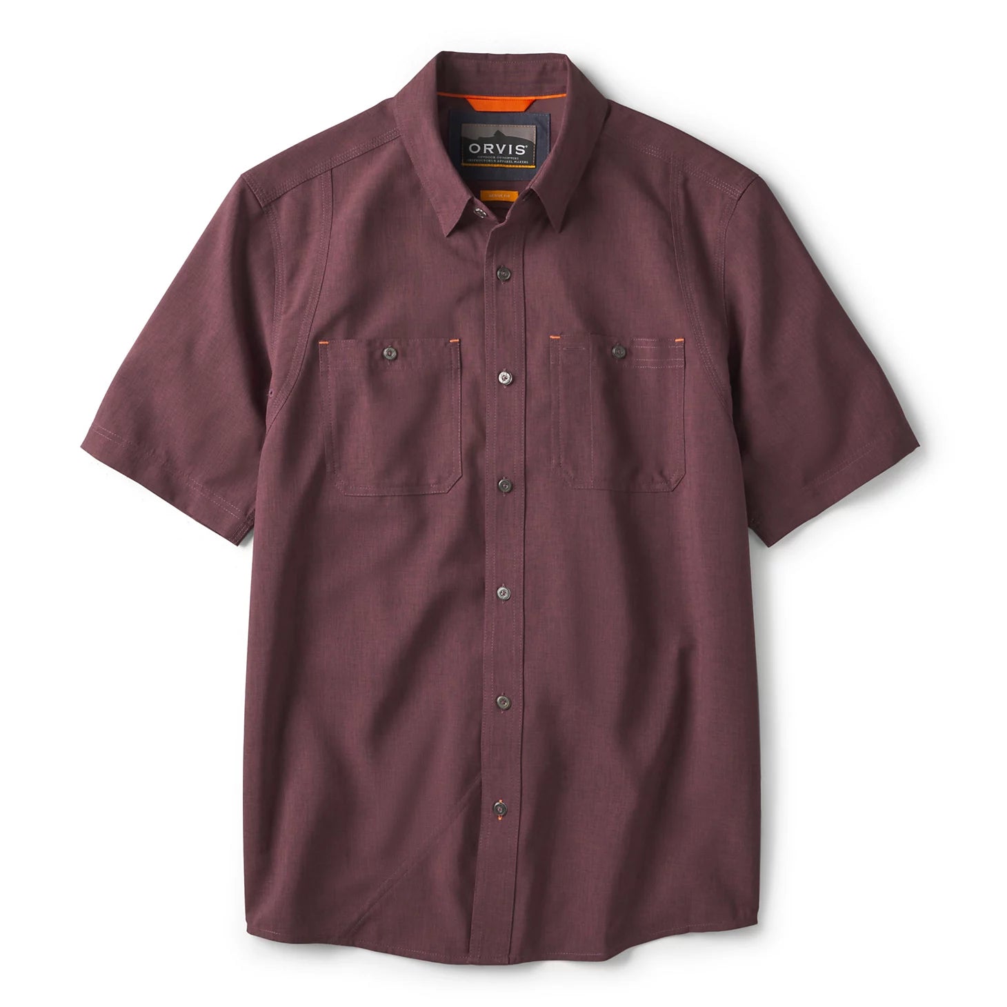 Men’s Tech Chambray Short-Sleeve Work Shirt