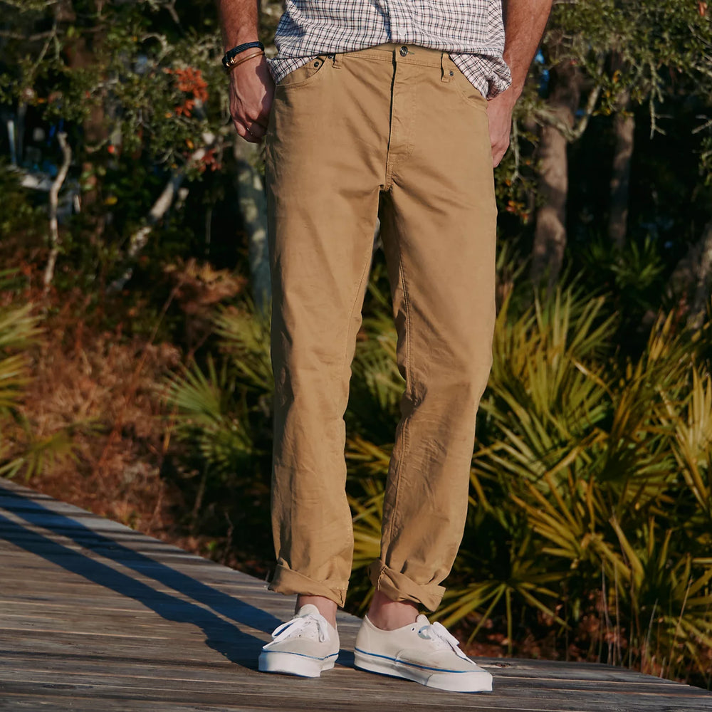 Men’s 1856 Stretch Twill 5-Pocket Pants