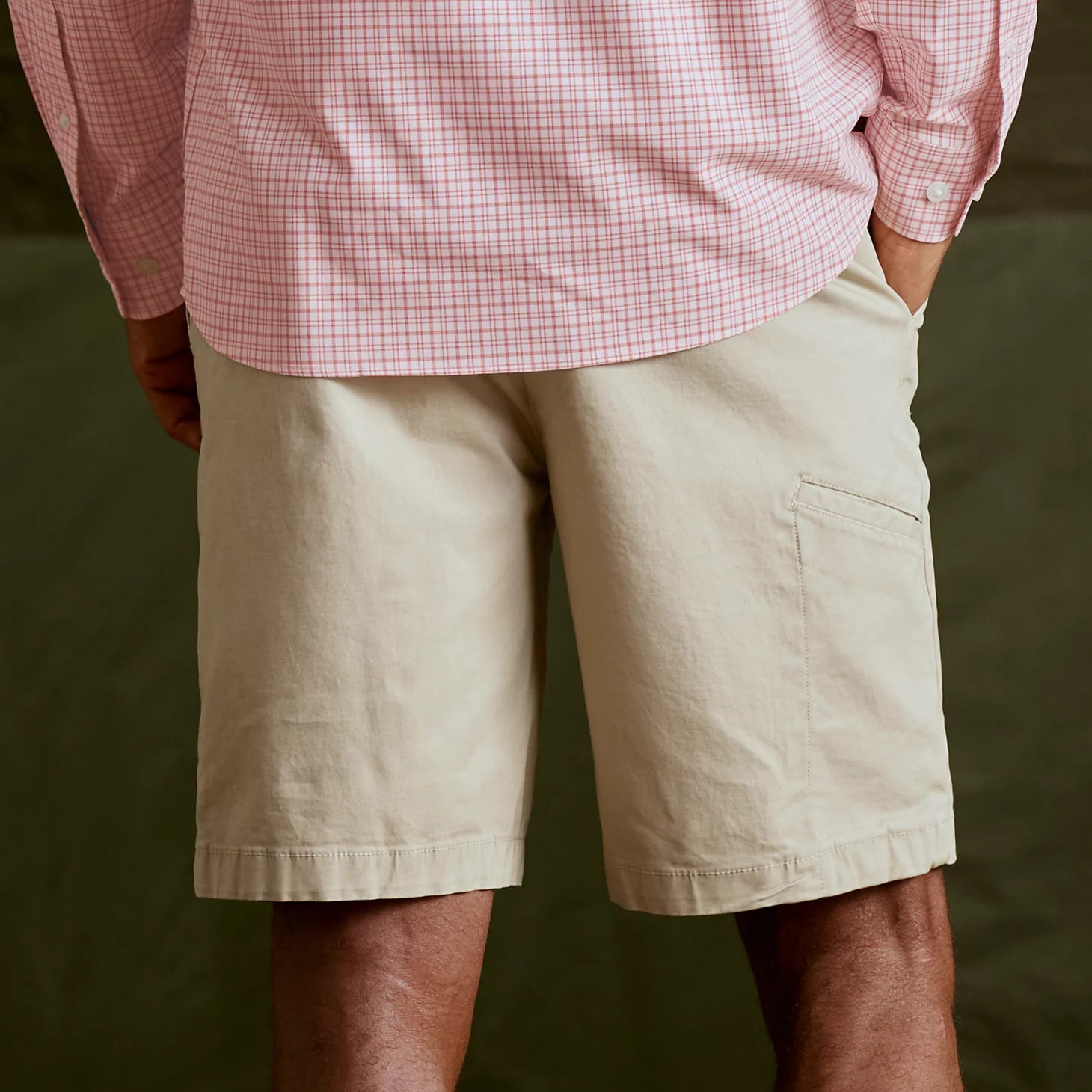 1856 Stretch Twill 9" Chino Shorts