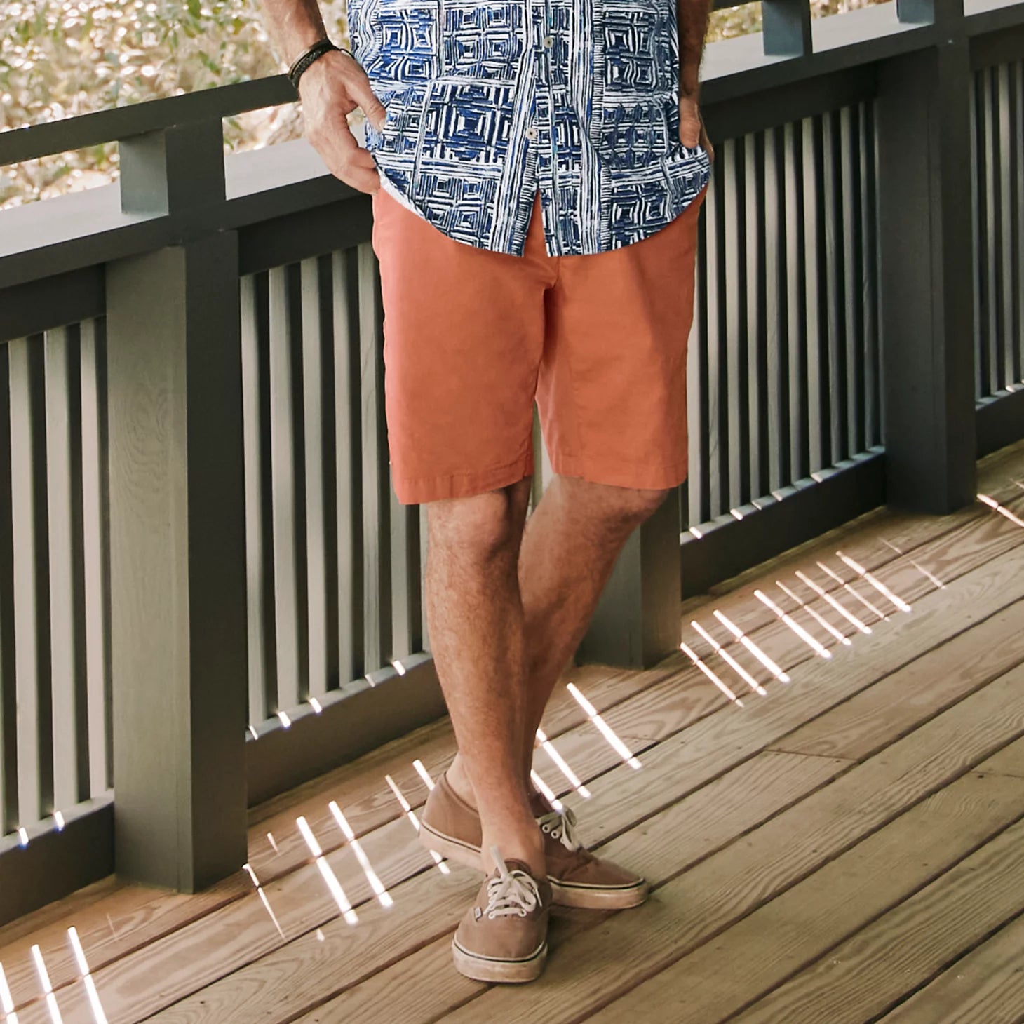 1856 Stretch Twill 9" Chino Shorts