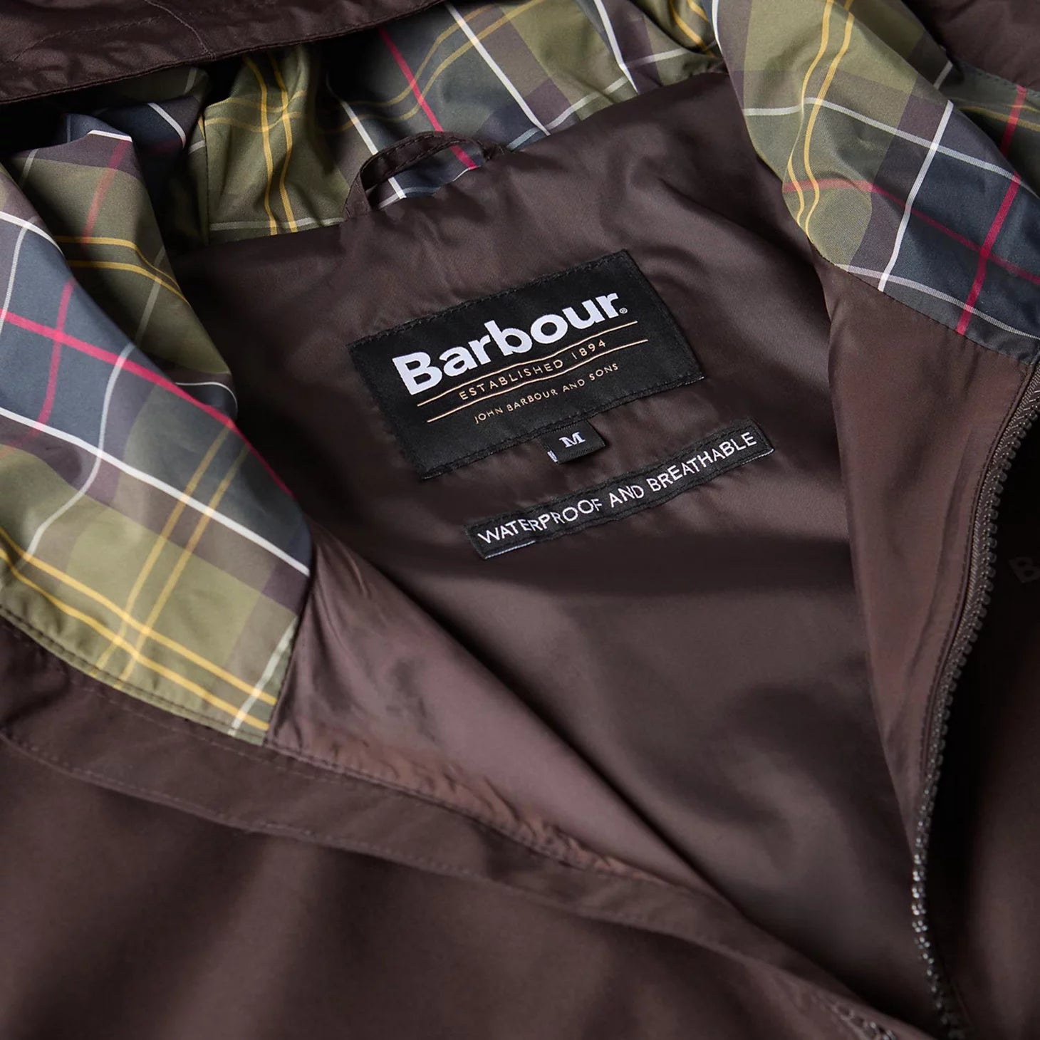 Barbour® Hooded Domus Waterproof Jacket