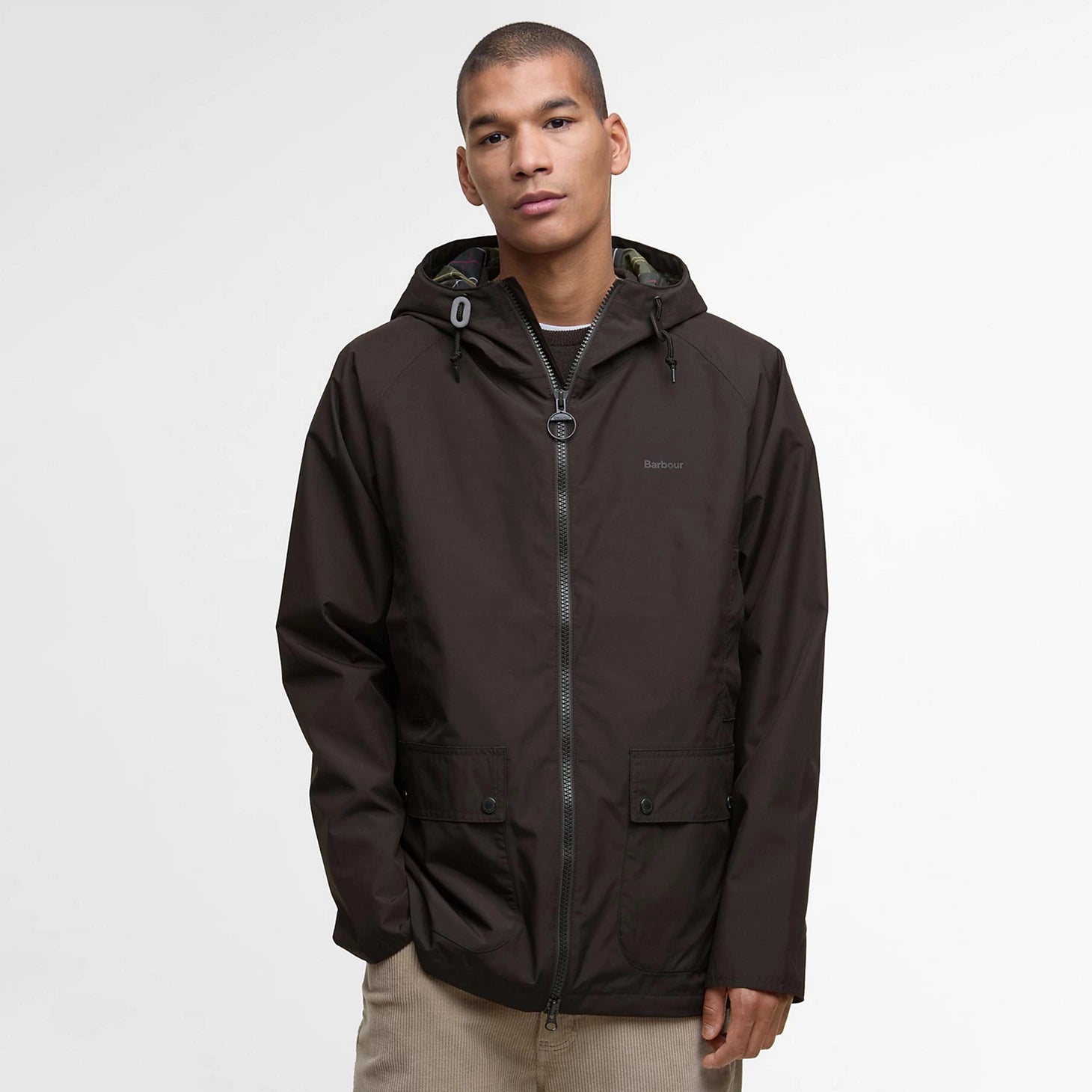 Barbour® Hooded Domus Waterproof Jacket
