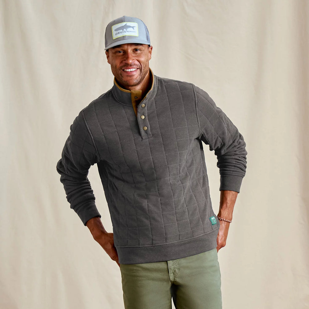 Men’s Battenkill Quilted 1/4-Snap Sweatshirt