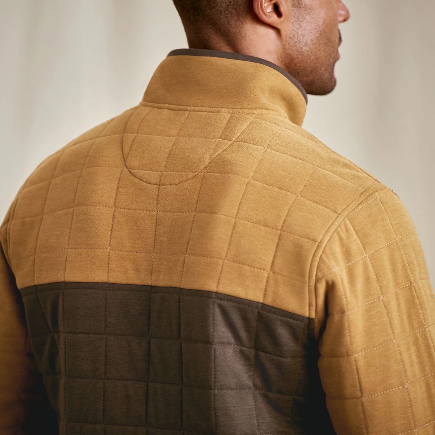 Men’s Battenkill Colorblock Quilted 1/4-Snap Sweatshirt