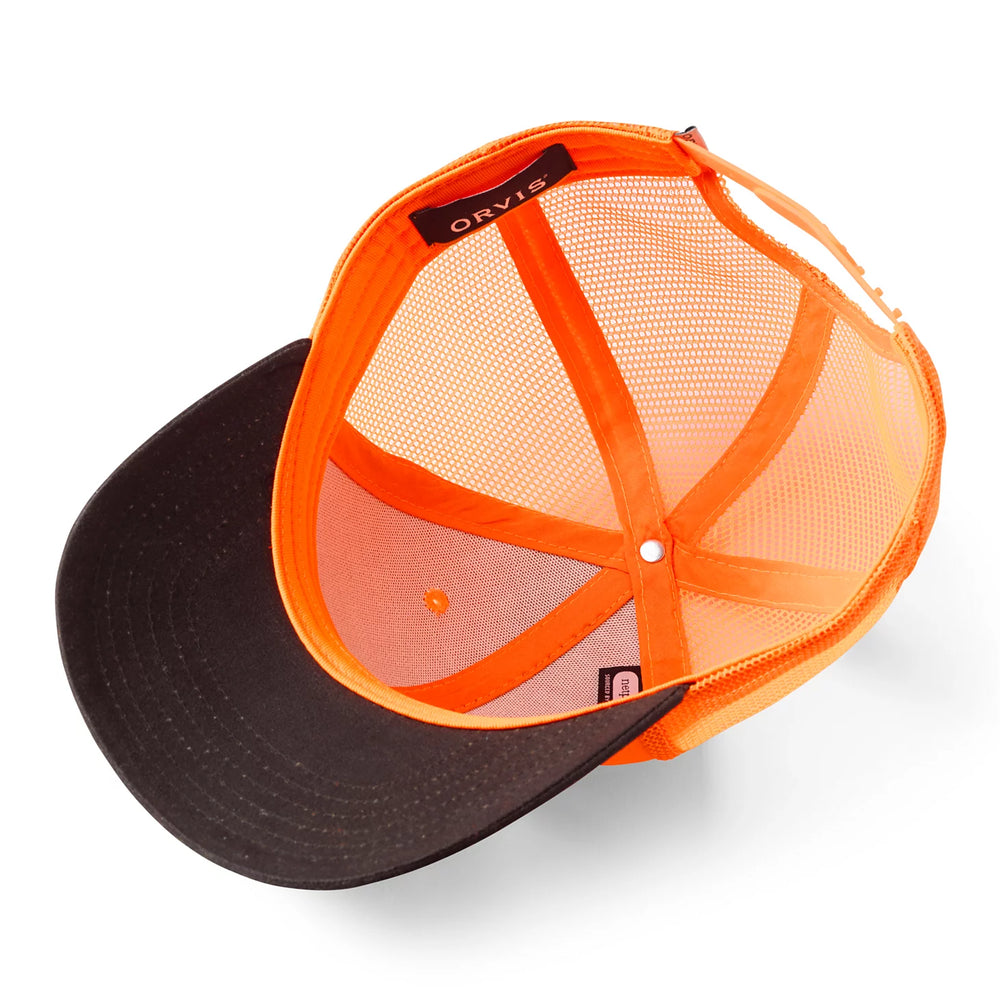 Mesh-Back Waxed Brim Hat