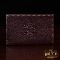 No. 33 Buffalo Leather Wallet