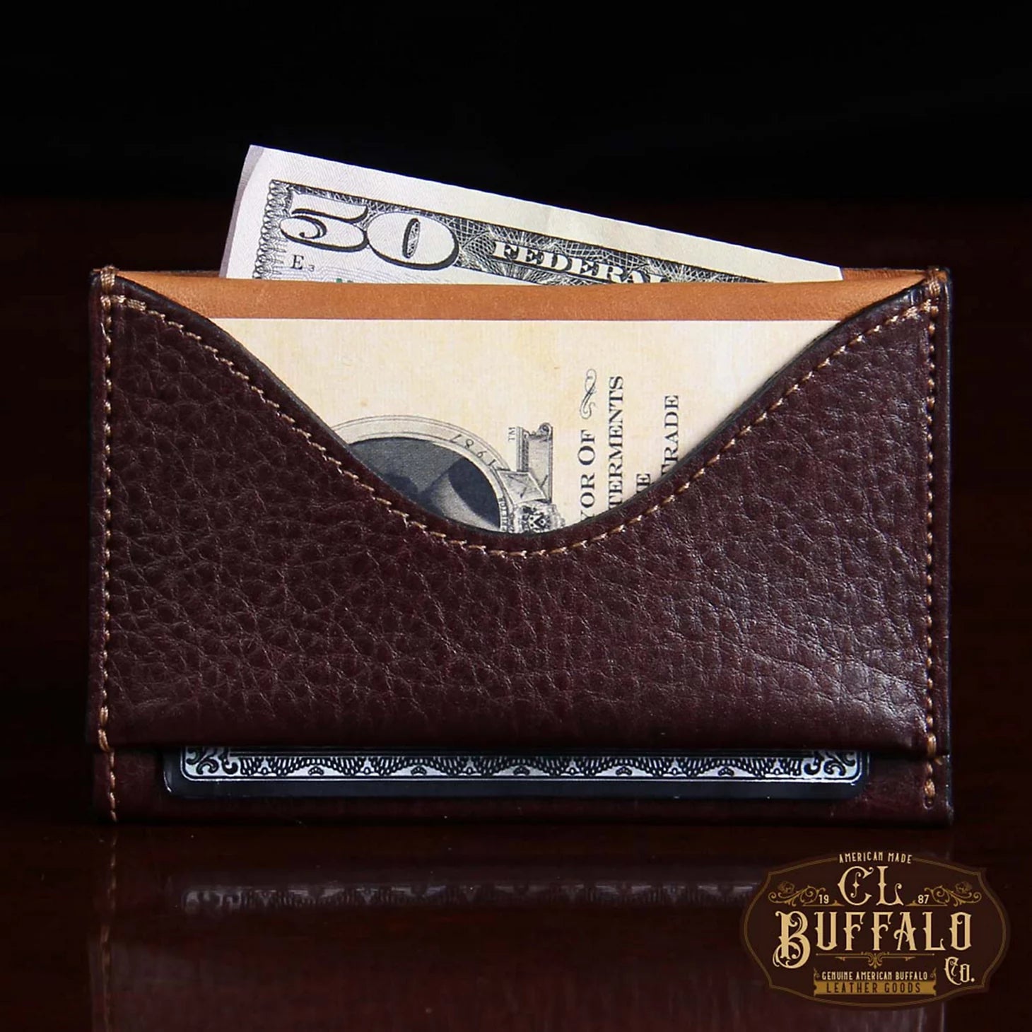 No. 33 Buffalo Leather Wallet