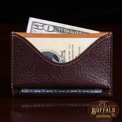 No. 33 Buffalo Leather Wallet