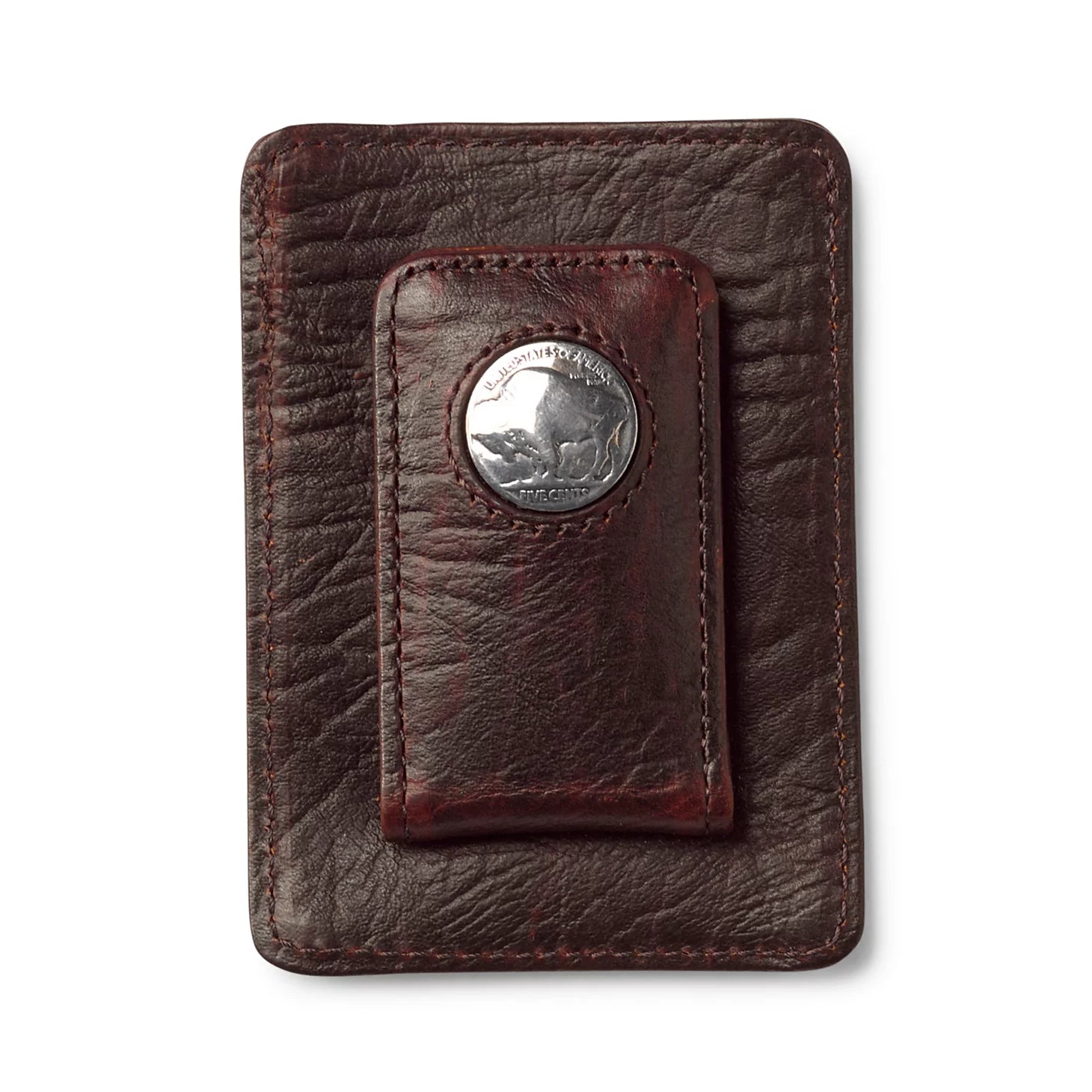 Bison Buffalo-Nickel Money Clip