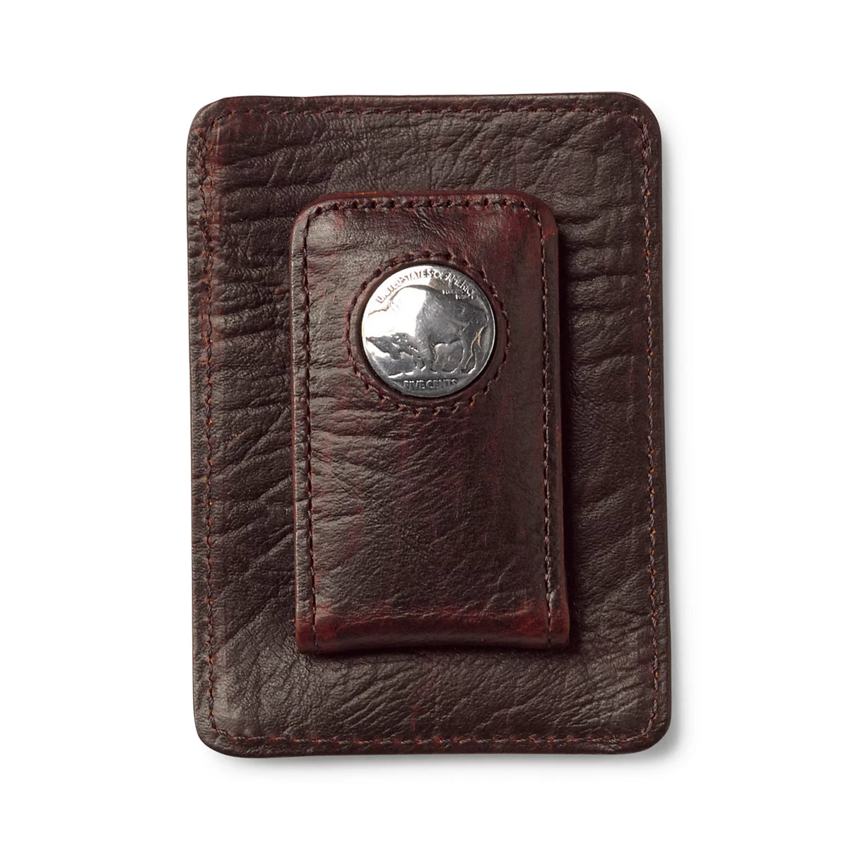 Bison Buffalo-Nickel Money Clip