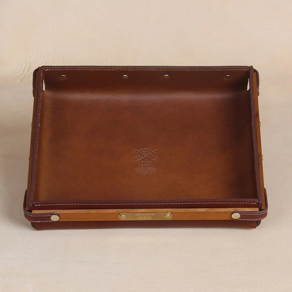 No. 120 Leather Valet Tray