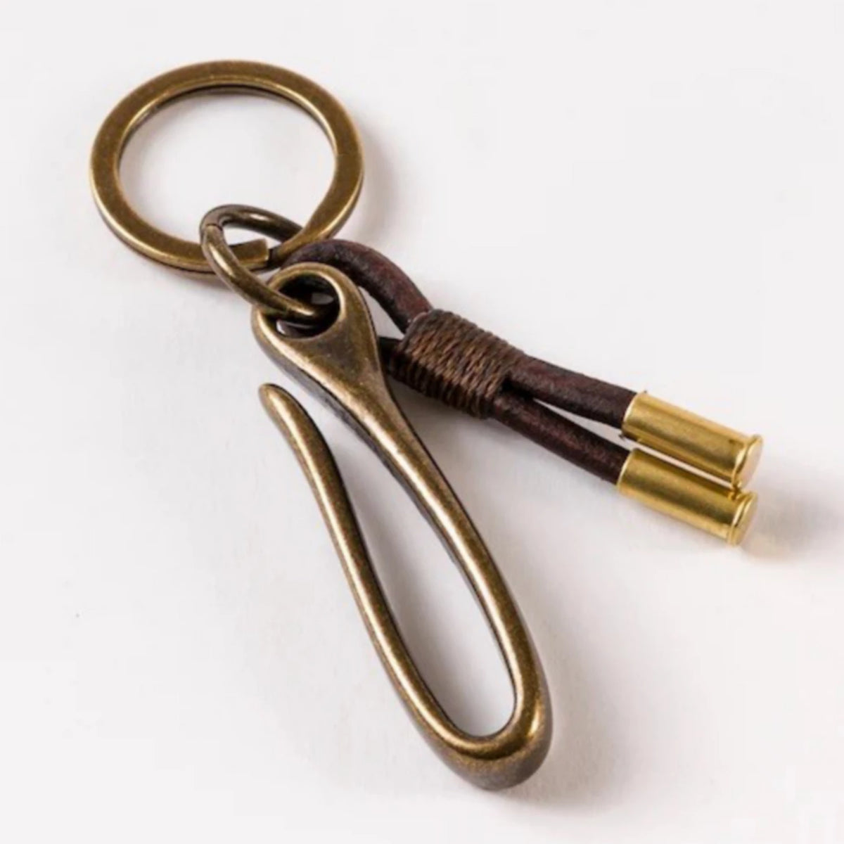 Tres Cuervos Sage Belt Hook Keychain