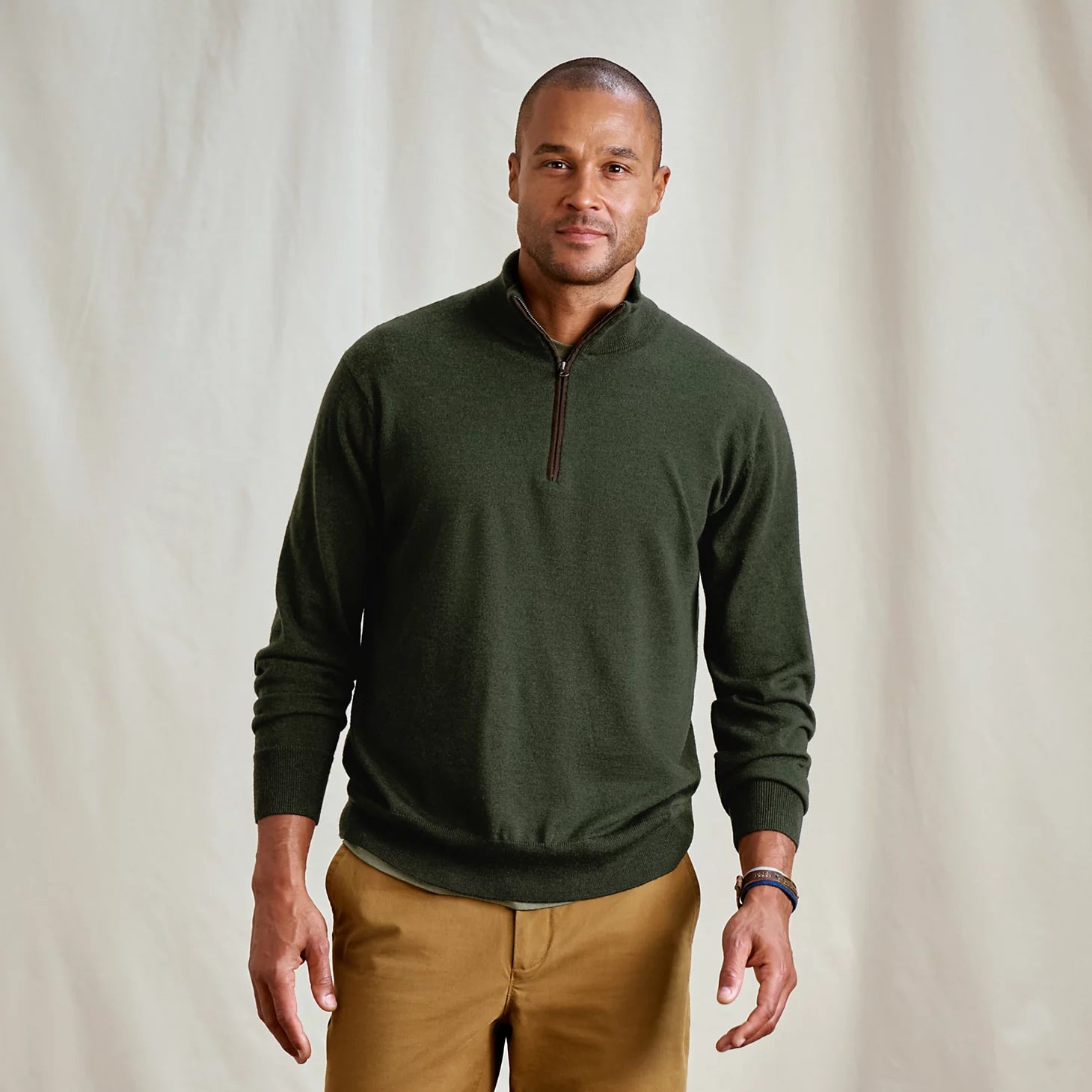 Merino Wool 1/4-Zip Sweater 2.0