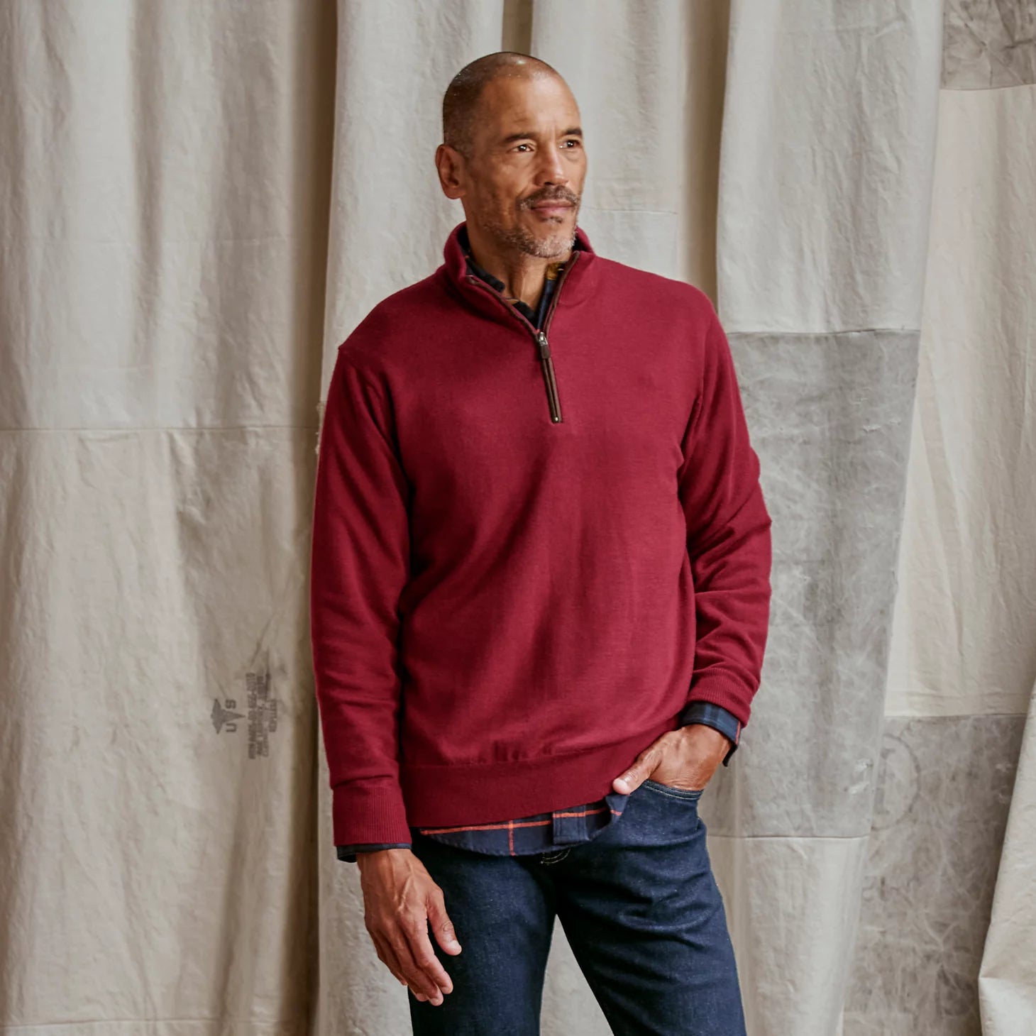 Merino Wool 1/4-Zip Sweater 2.0