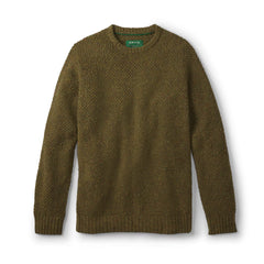 Moss Stitch Crewneck Sweater