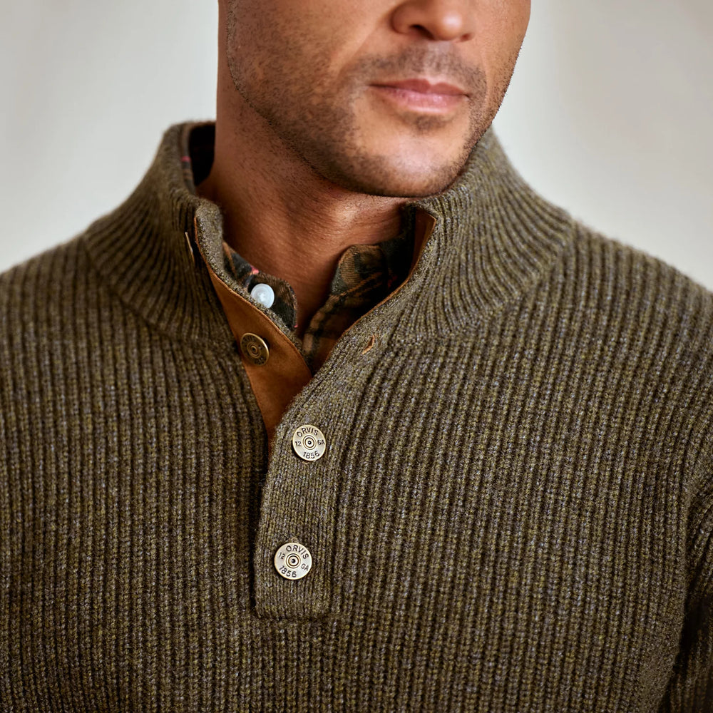 Quail Creek Button Mockneck Pullover