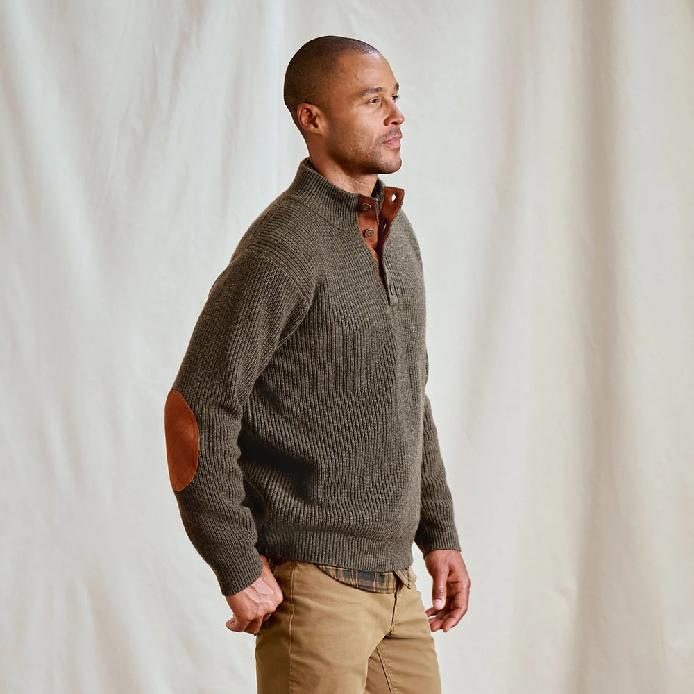 Quail Creek Button Mockneck Pullover