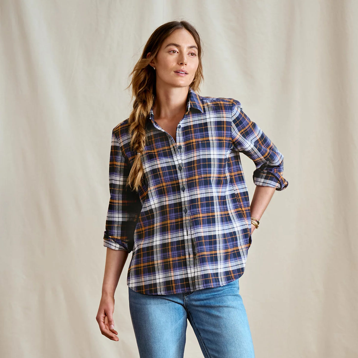 Perfect Flannel Boyfriend Shirt