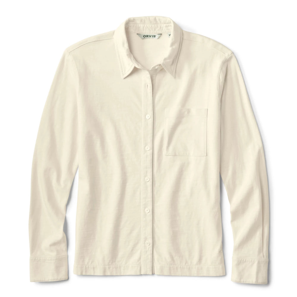 Women's Bromley Knit Button-Down Long-Sleeve Shirt