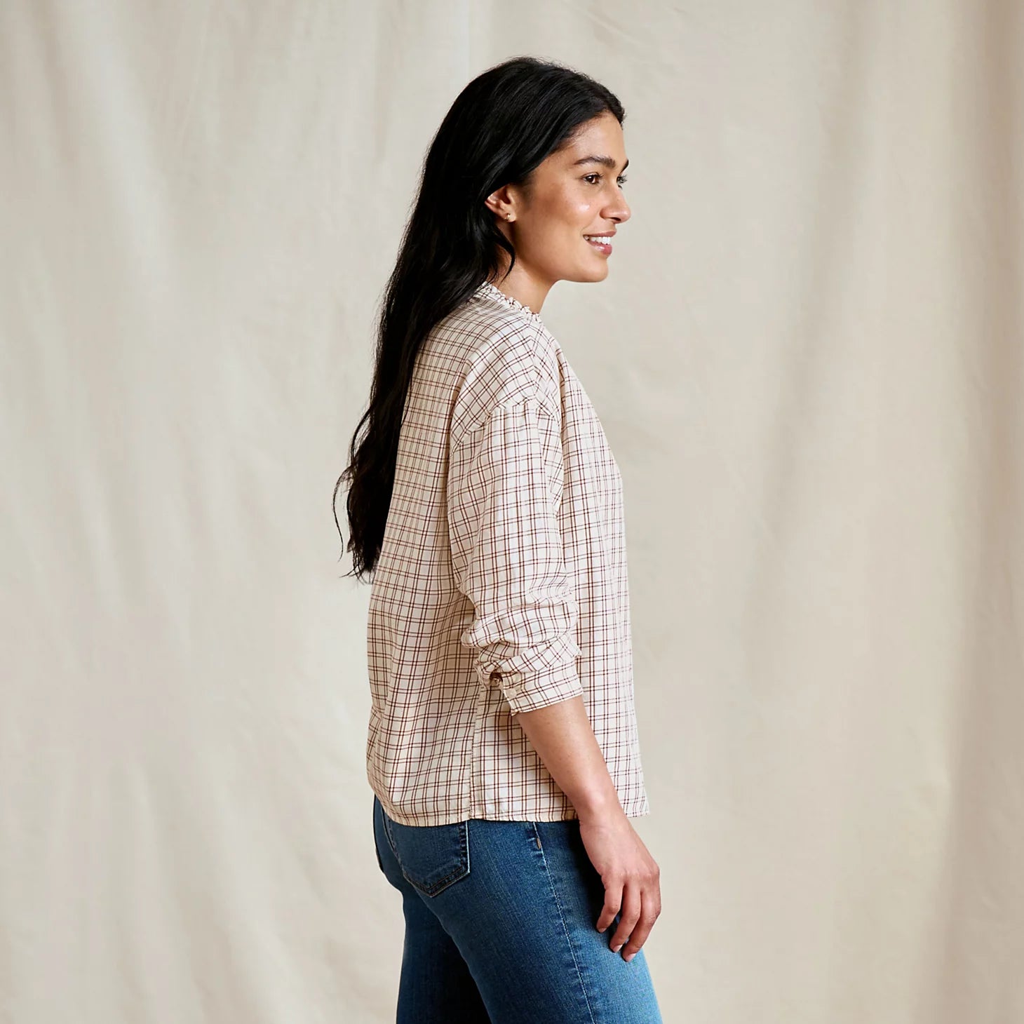 Women’s Sunderland Brushed Twill Long-Sleeve Top