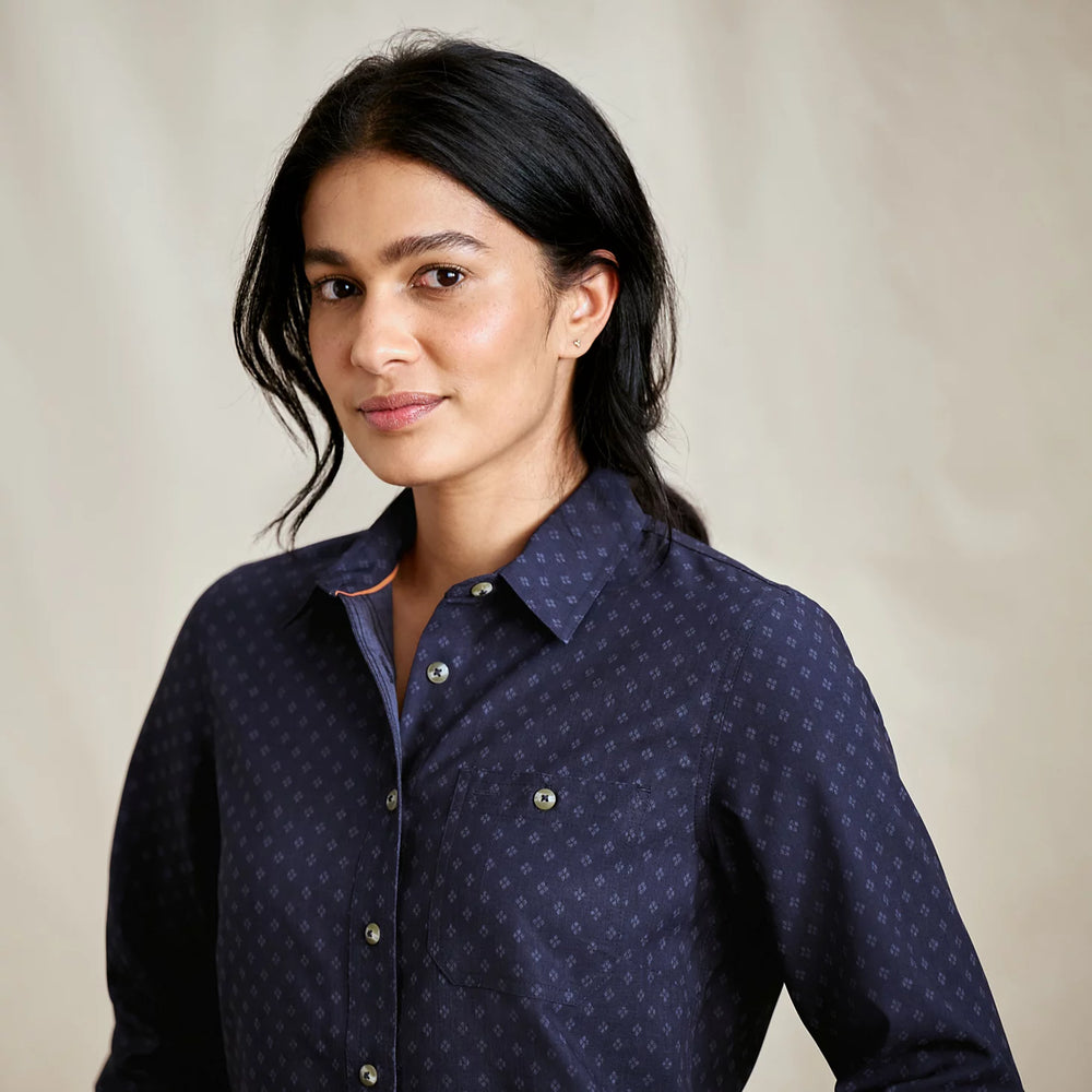 Women’s Tech Chambray Long-Sleeve Work Shirt
