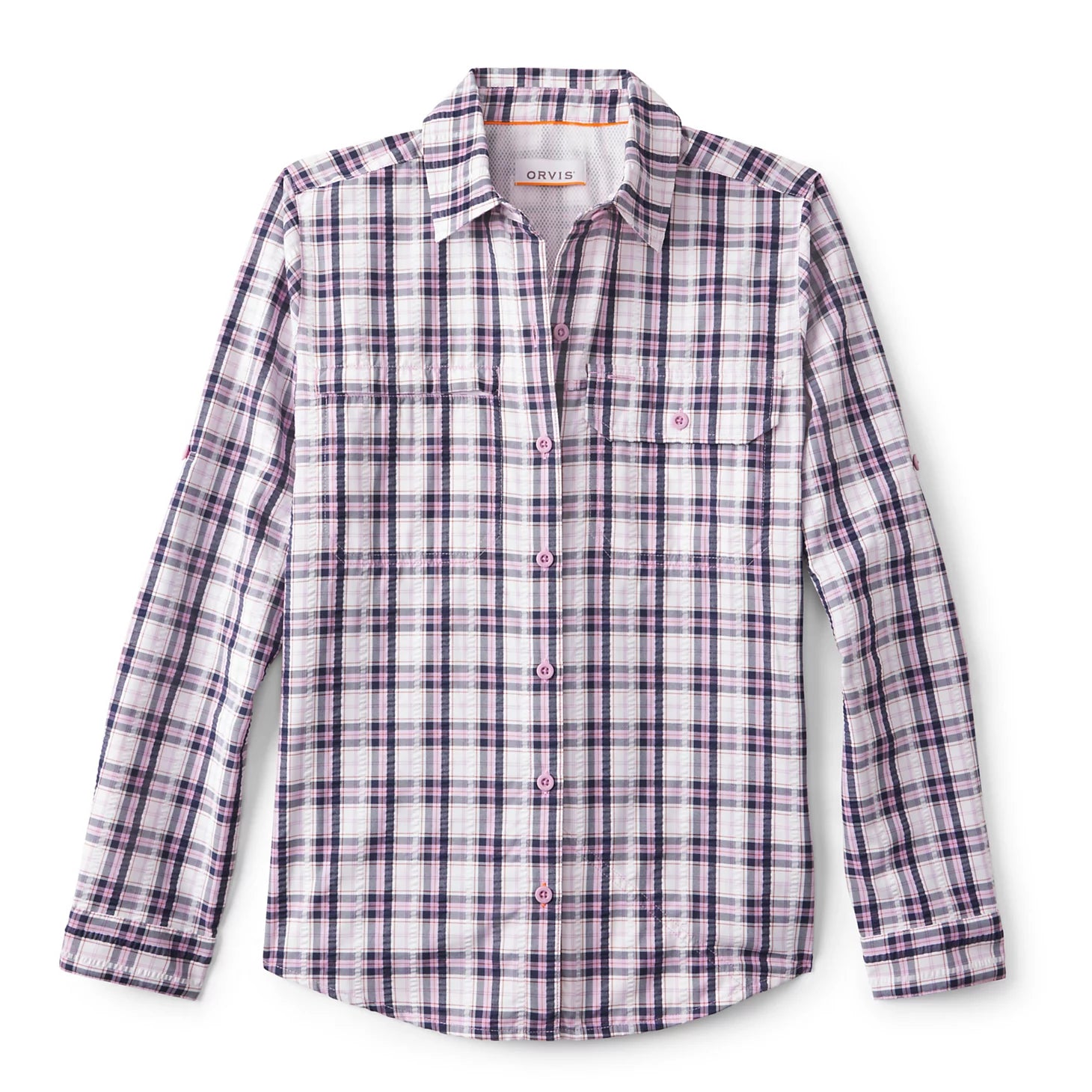 Women's Open Air Caster Plaid Long-Sleeve Shirt