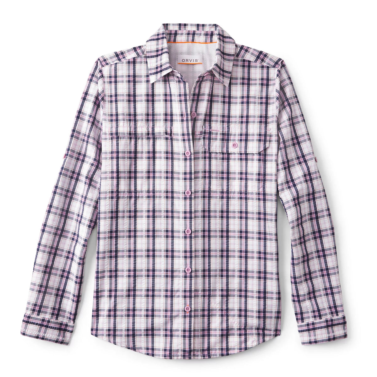 Women's Open Air Caster Plaid Long-Sleeve Shirt