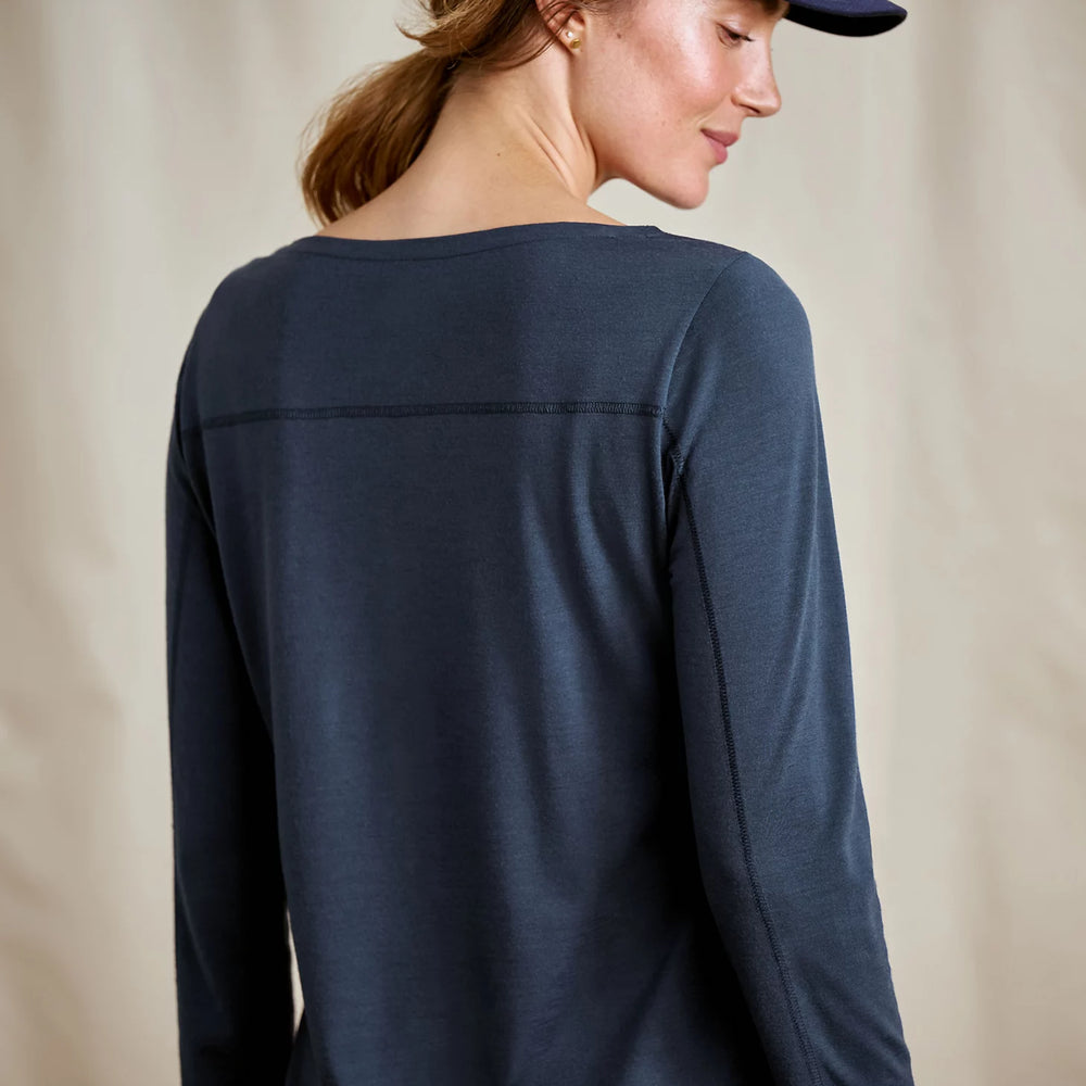 Outbound Merino 3/4-Sleeve Boatneck Tee