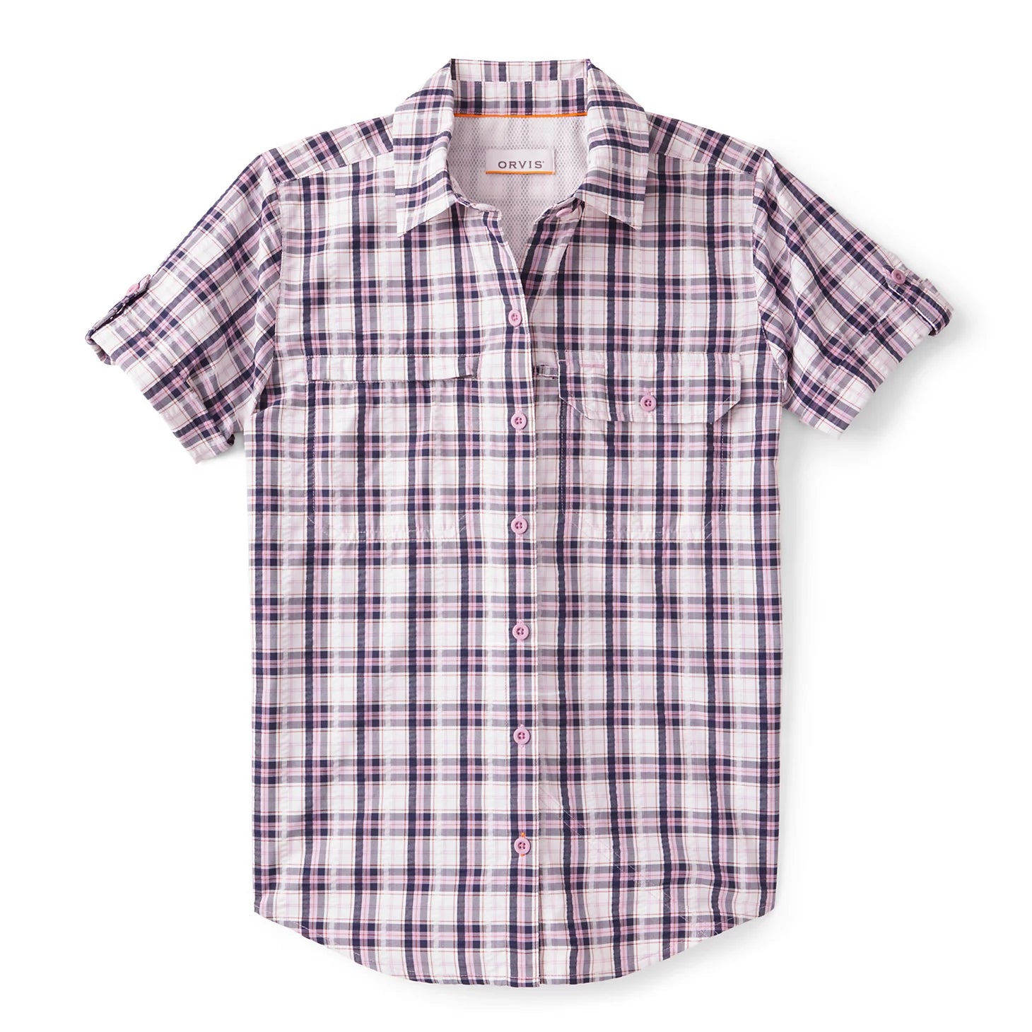 Women’s Open Air Caster Plaid Short-Sleeve Shirt