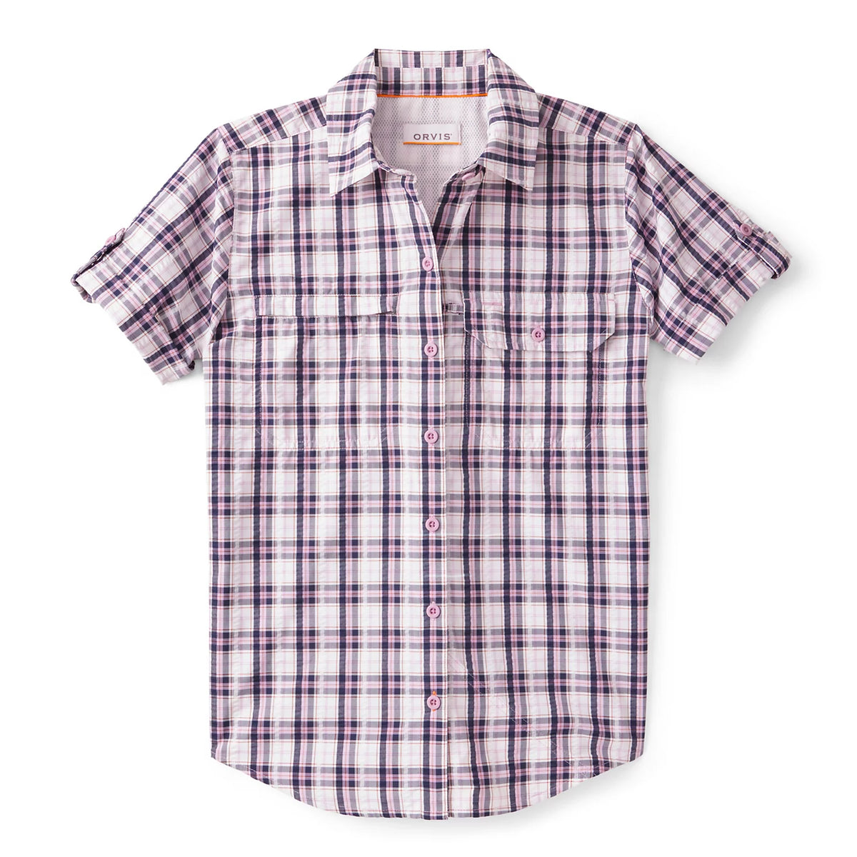 Women’s Open Air Caster Plaid Short-Sleeve Shirt