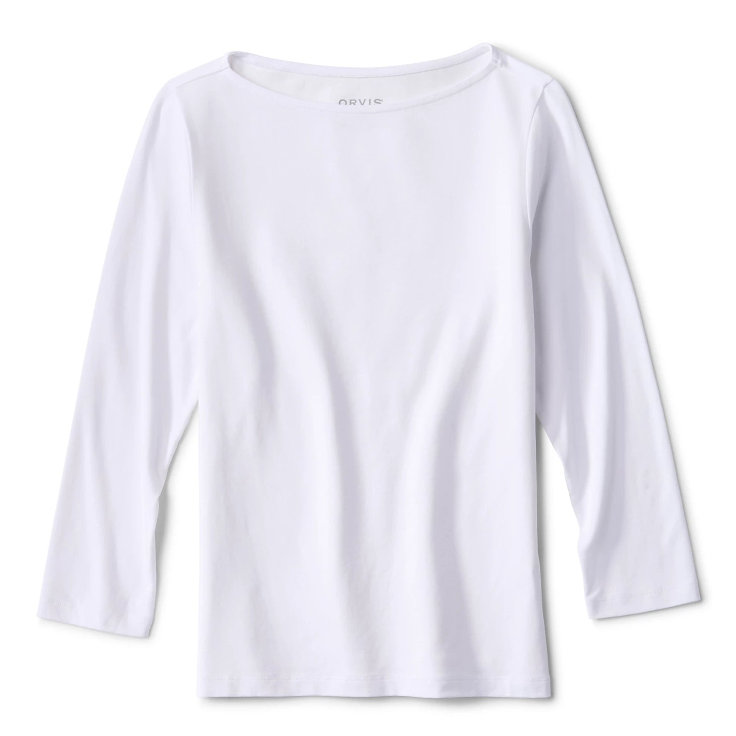 Perfect 3/4-Sleeve Boatneck Tee