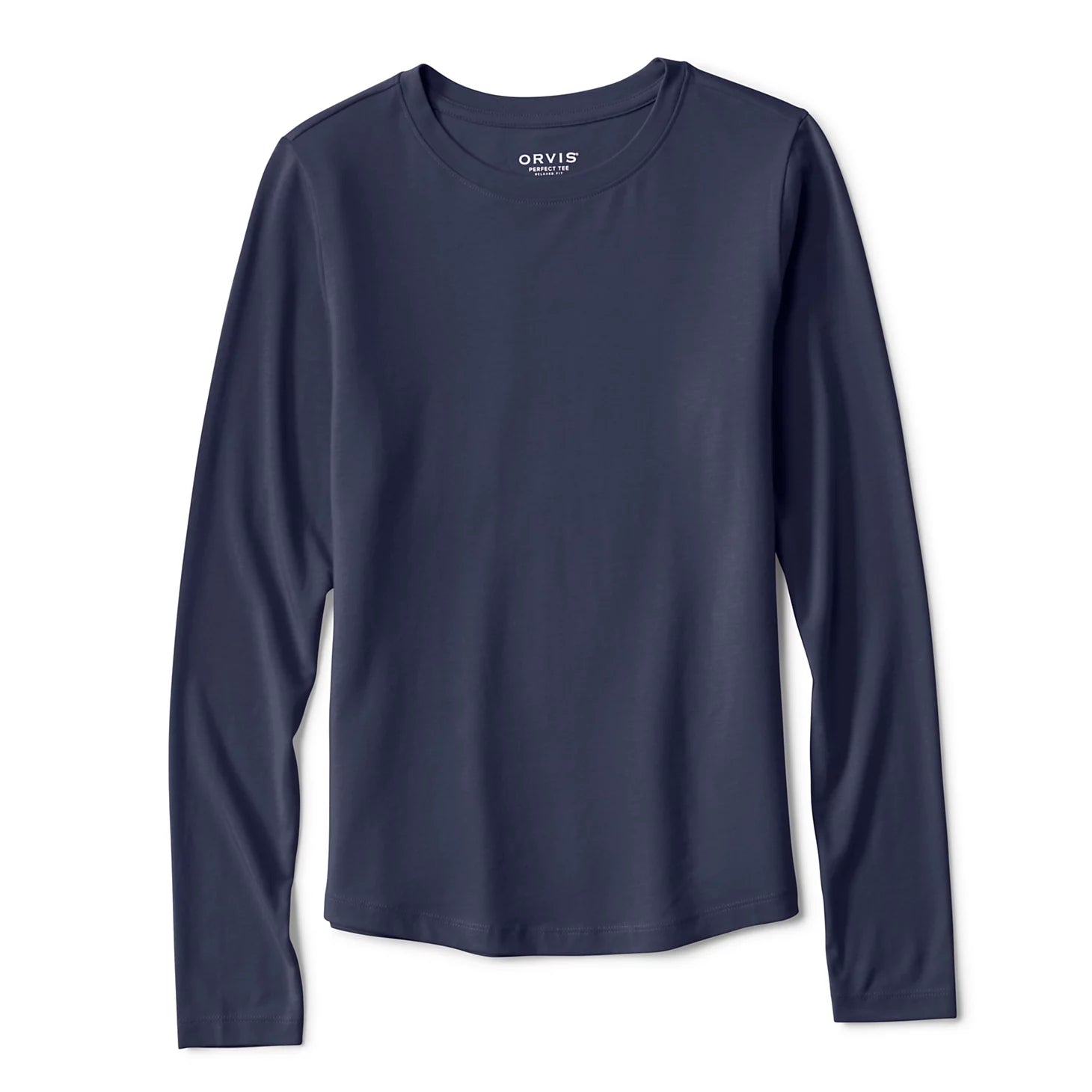 Perfect Relaxed Long-Sleeve Crew