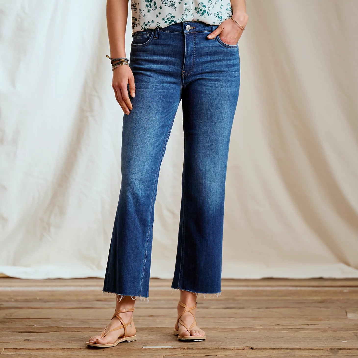 Kut from the Kloth® Kelsey Cropped Flare Jeans