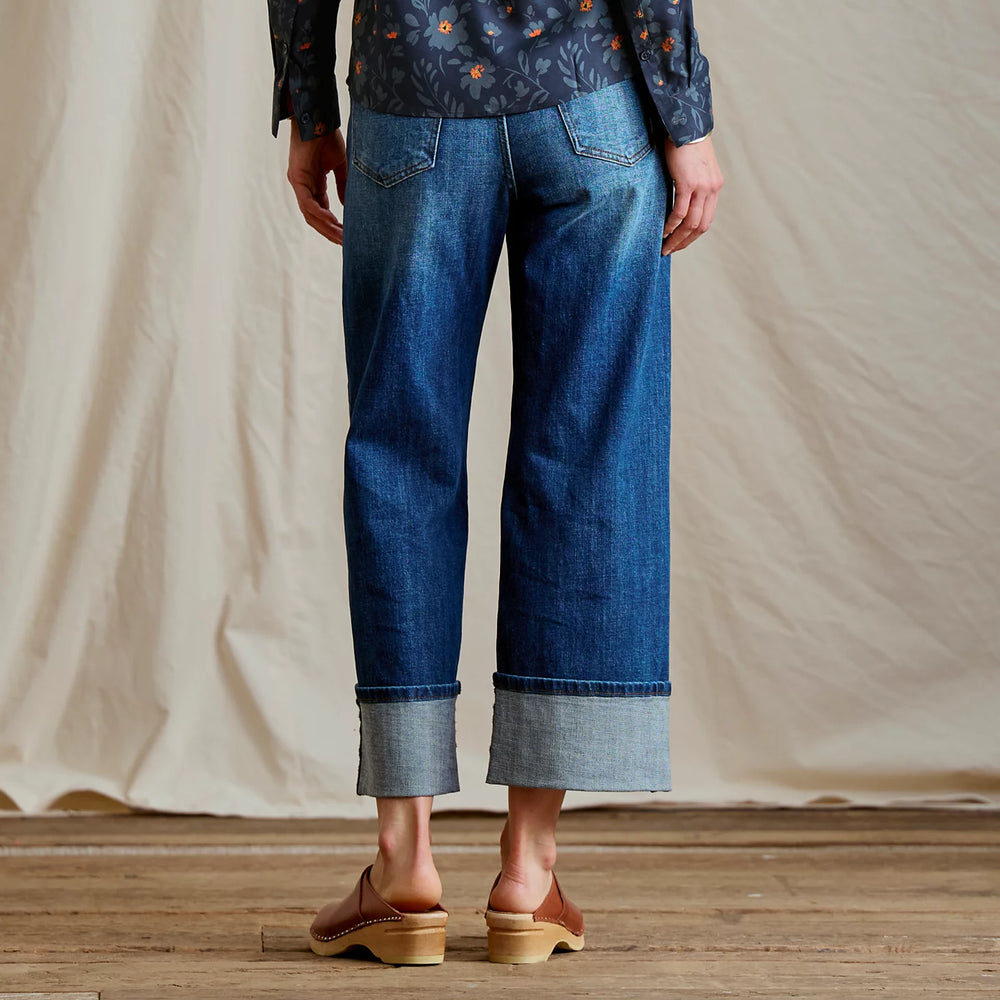 Kut from the Kloth® Sienna High-Rise Cuffed Wide-Leg Jeans