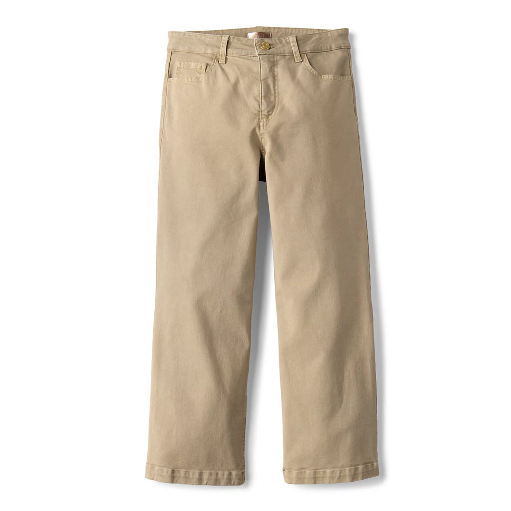 Kut from the Kloth® Charlotte Twill High-Rise Wide-Leg Jeans