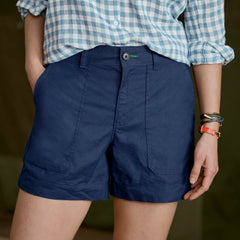 Women’s 1856 Linen 5" Utility Shorts