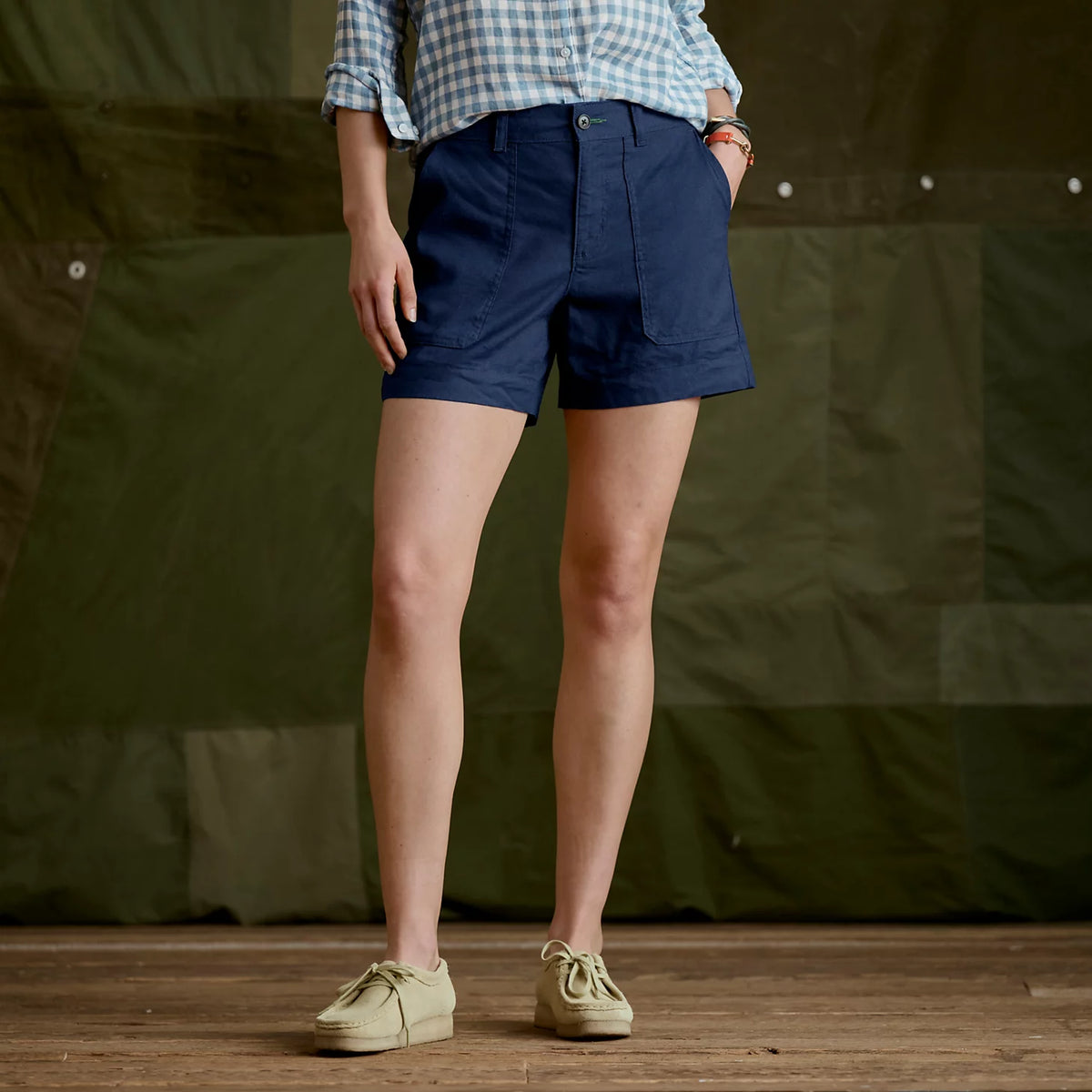 Women’s 1856 Linen 5" Utility Shorts