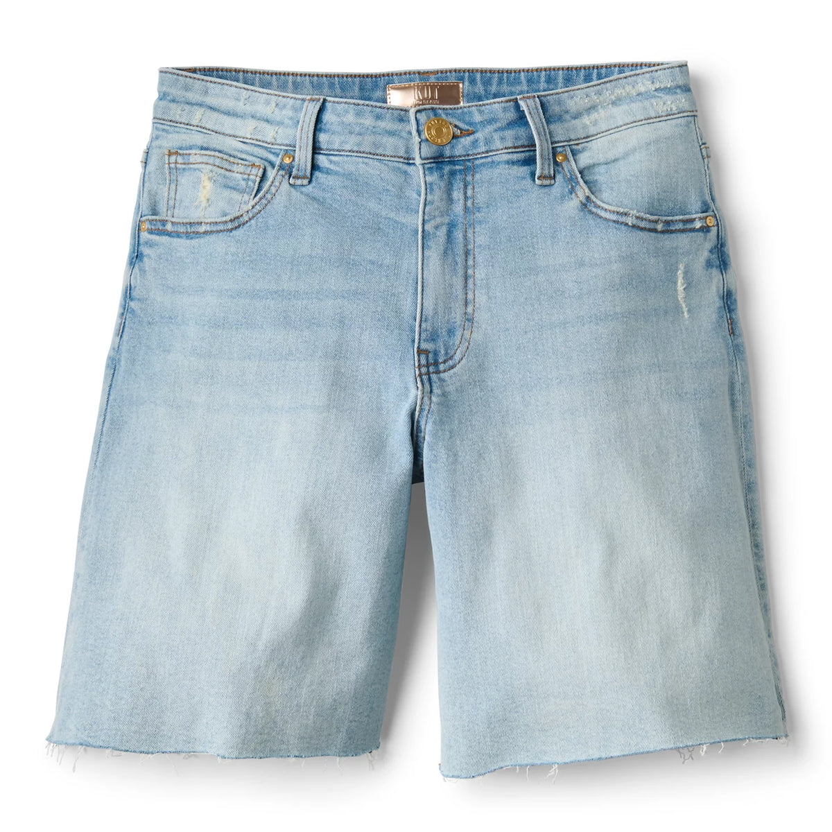 Kut from the Kloth® Hailey High-Rise Bermuda Shorts 8"
