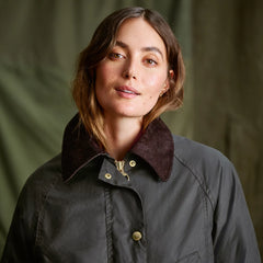 Barbour® Beadnell Waxed Long Jacket