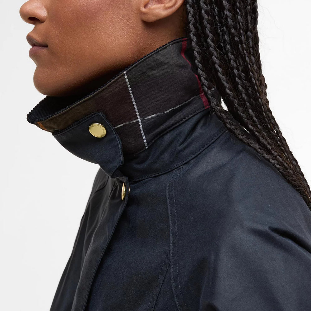 Barbour® Cropped Beadnell Waxed Jacket